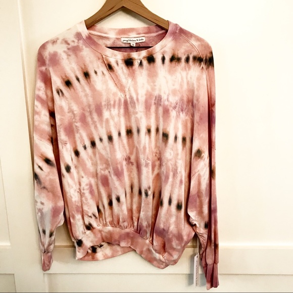 Young Fabulous & Broke Tie Dye Lounge Set - Picture 6 of 6